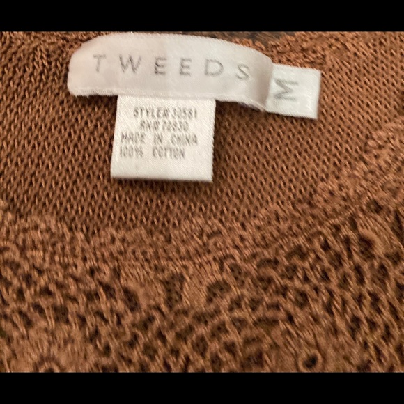 TWEEDS CROCHET TANK TOP - Picture 2 of 2